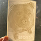 Memorial 3D Moment lithophane photo keepsake glowing in natural light
